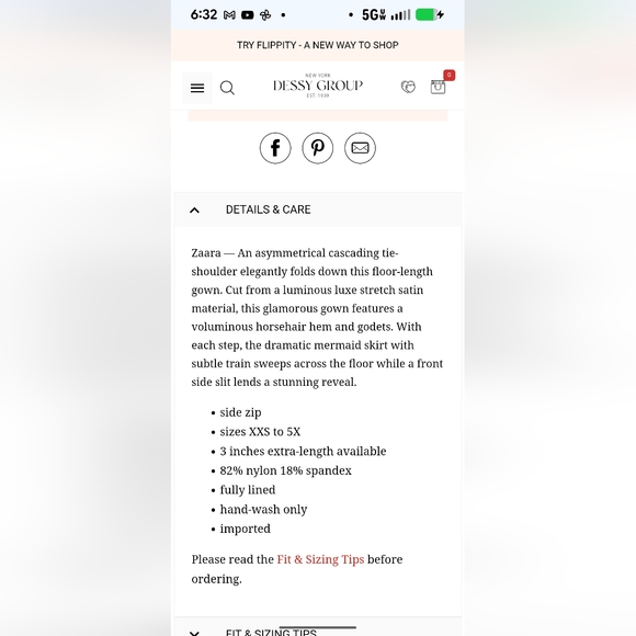 Nwt Cascading Bow One-Shoulder Stretch Satin Mermaid Dress with Slight Train - Picture 10 of 16